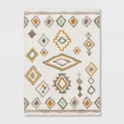 Yuma Area Kids' Rug Gold/Mint - Pillowfort™ - Image 5