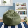 Canvas Kids' Bean Bag Green - Pillowfort™ -Furniture Store GUEST 075e470f 5605 414e 945b b6ca8ed3e6d5