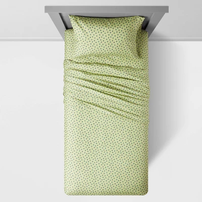 Dotted Microfiber Kids' Sheet Set - Pillowfort™ - Image 3