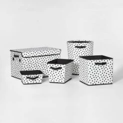 Canvas Dot Kids' Bin - Pillowfort™ -Furniture Store GUEST 0e8c088f e455 491d b6db 1cba020103db