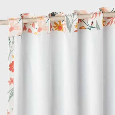 In The Garden Full Printed Blackout Kids' Curtain Panel - Pillowfort™ - Image 4