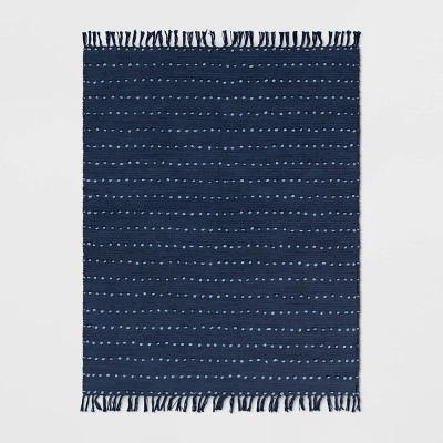 4'x6' Hi-Lo Chenille Fringe Kids' Rug - Pillowfort™ - Image 6