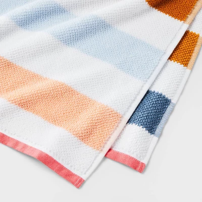 Striped Kids’ Towel With SILVADUR™ Antimicrobial Technology - Pillowfort™ - Image 2