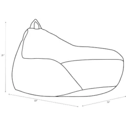 Sensory Friendly Kids’ Bean Bag - Pillowfort™ -Furniture Store GUEST 3bab313d 4145 43d8 aa0e da40ba146489