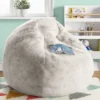 XL Fuzzy Kids' Bean Bag Cream - Pillowfort™ -Furniture Store GUEST 3db03de1 24c5 434d 9b60 236e3f57754d