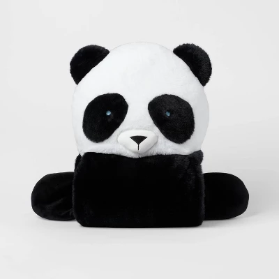 Panda Kids' Hooded Blanket - Pillowfort™ - Image 2