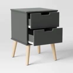 Modern Kids' Nightstand Dark Gray - Pillowfort™ -Furniture Store GUEST 459cdb43 3af5 4fcf 9b5f 80d9f464a95c