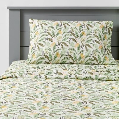 Botanical Cotton Kids' Sheet Set - Pillowfort™ - Image 5