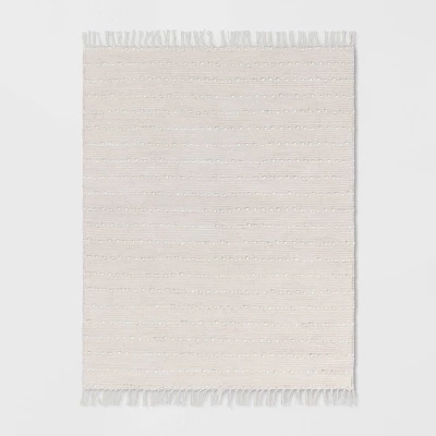 4'x6' Hi-Lo Chenille Fringe Kids' Rug - Pillowfort™ - Image 4