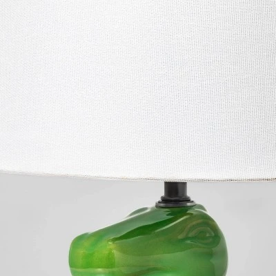 Dinosaur Kids' Table Lamp Green - Pillowfort™ - Image 3