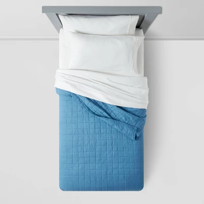 Value Kids' Quilt Bergen Blue - Pillowfort™ - Image 2