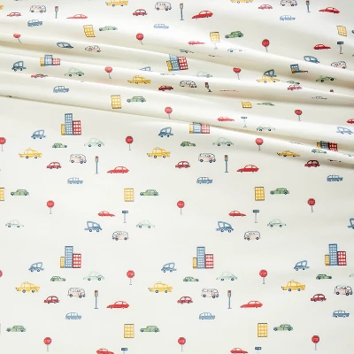 City Cars Cotton Kids' Sheet Set - Pillowfort™ - Image 3