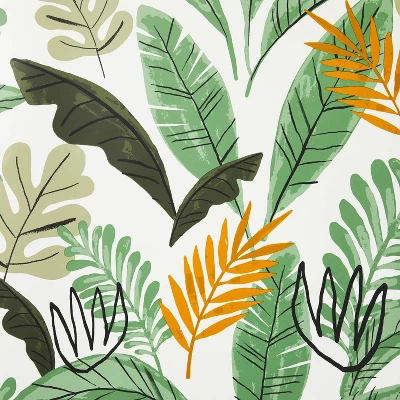 Botanical Peel & Stick Kids' Wallpaper Green - Pillowfort™ - Image 2