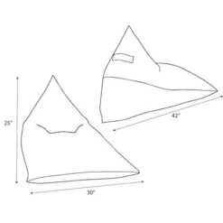 Triangle Lounge Kids’ Chair - Pillowfort™ -Furniture Store GUEST 8a0c4c85 7960 4d15 b36c b9e388edfa05