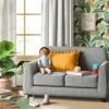 Upholstered Kids' Sofa Gray - Pillowfort™ -Furniture Store GUEST 916f74db 27a9 444c 94f1 651e6c99f317