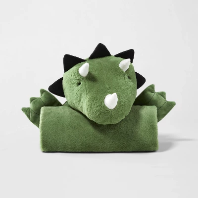 Dinosaur Kids' Hooded Blanket - Pillowfort™ - Image 2