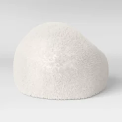Long Fur Kids' Bean Bag Cream - Pillowfort™ -Furniture Store GUEST b3272a7d 00c1 4f6a aeac 00c60339218b