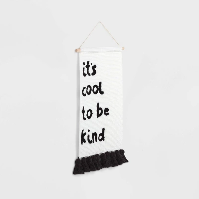 It's Cool To Be Kind Hanging Kids' Knit Banner - Pillowfort™ 4 It's Cool To Be Kind Hanging Kids' Knit Banner - Pillowfort™ - Image 2