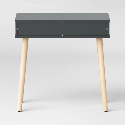 Modern Kids' Desk Dark Gray - Pillowfort™ - Image 3