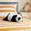 Panda Weighted Plush Kids' Throw Pillow White/Blush - Pillowfort™ -Furniture Store GUEST c8fb9bf3 bc45 420d 9ce6 36e90f6b5bd6