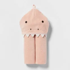 25"x50" Pink Dinosaur Kids' Hooded Towel - Pillowfort™ -Furniture Store GUEST d70adad8 d1e0 4846 8609 572fb4c40806