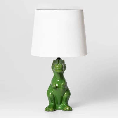 Dinosaur Kids' Table Lamp Green - Pillowfort™ - Image 2